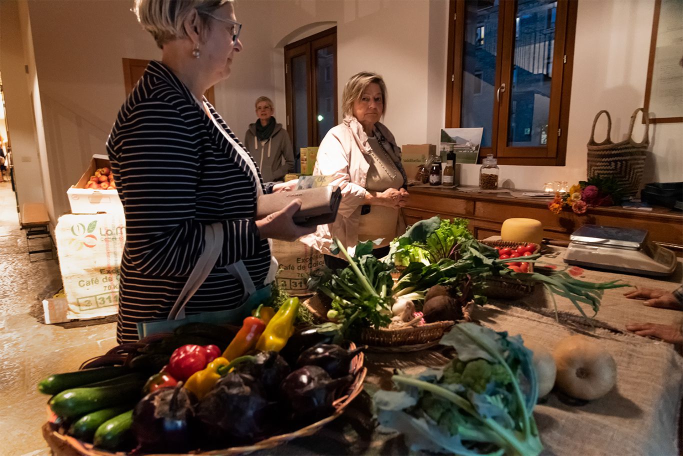 Carla Trinca di Covolo (TV) - ortaggi vari e frutta
